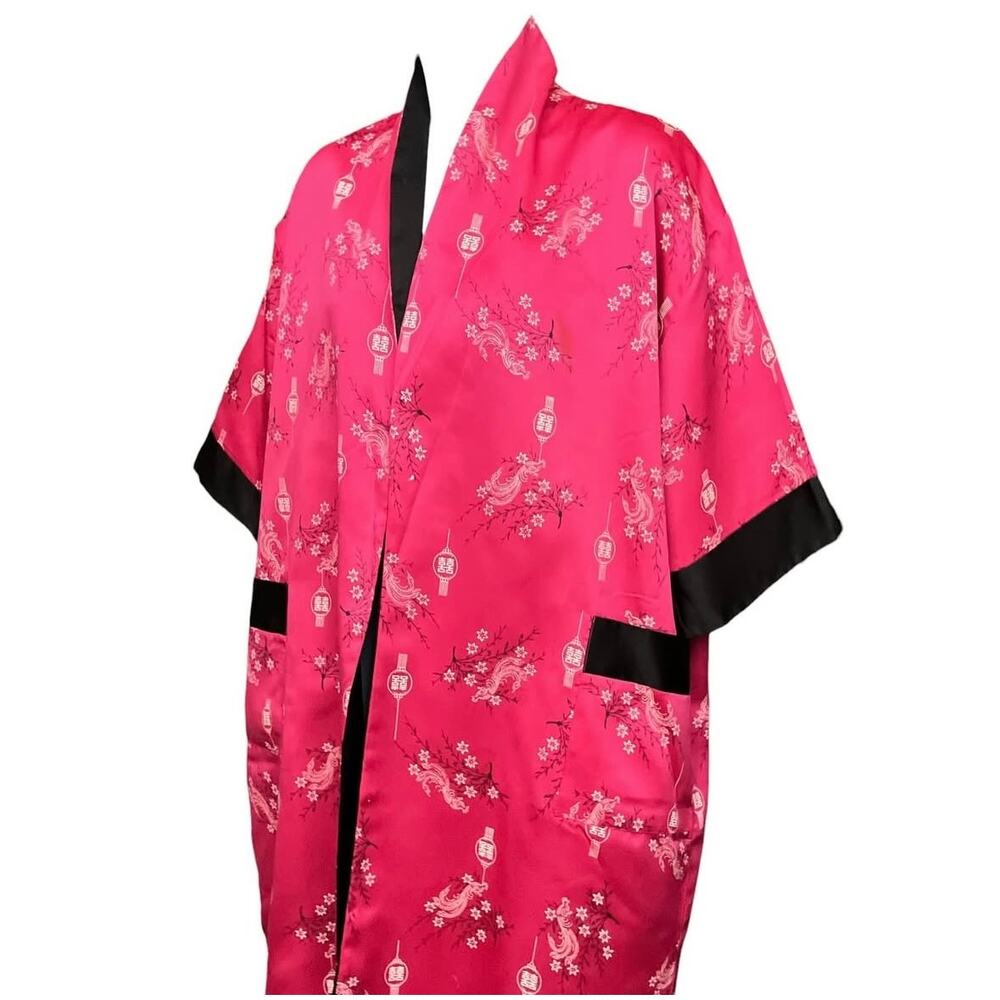 Asian Kimono Reversible RARE - Picture 2 of 6